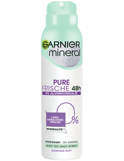 Deo Spray Mineral Pure Frische blumiger Duft Produktbild
